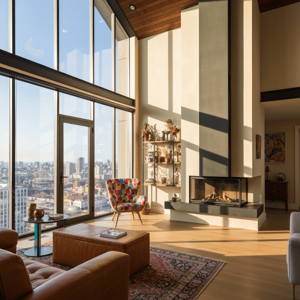 Modern beautiful house